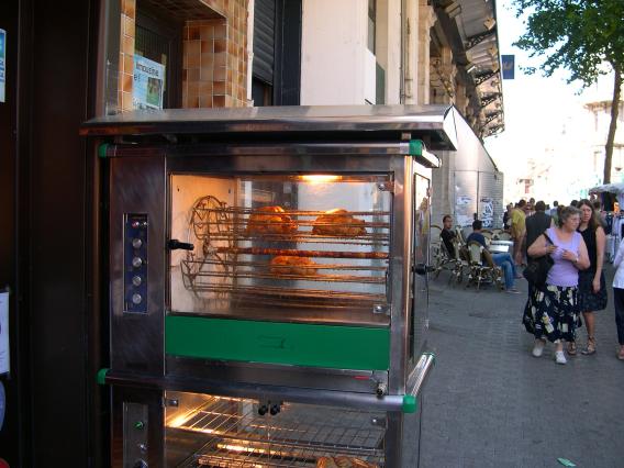  poulets rôtis